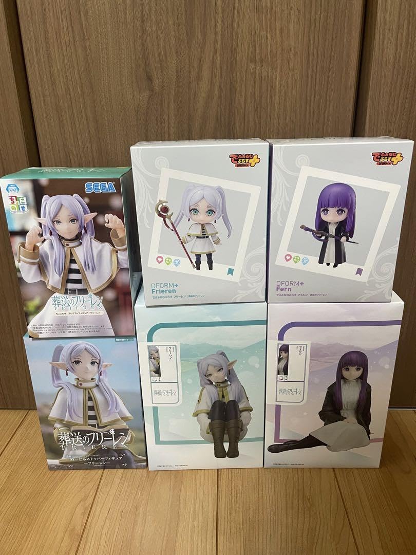 葬送のフリーレン　プライズフィギュアセット Amazon.co.jp: 葬送のフリーレンプライズフィギュア 4体セット